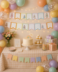 Monsters Birthday Banner