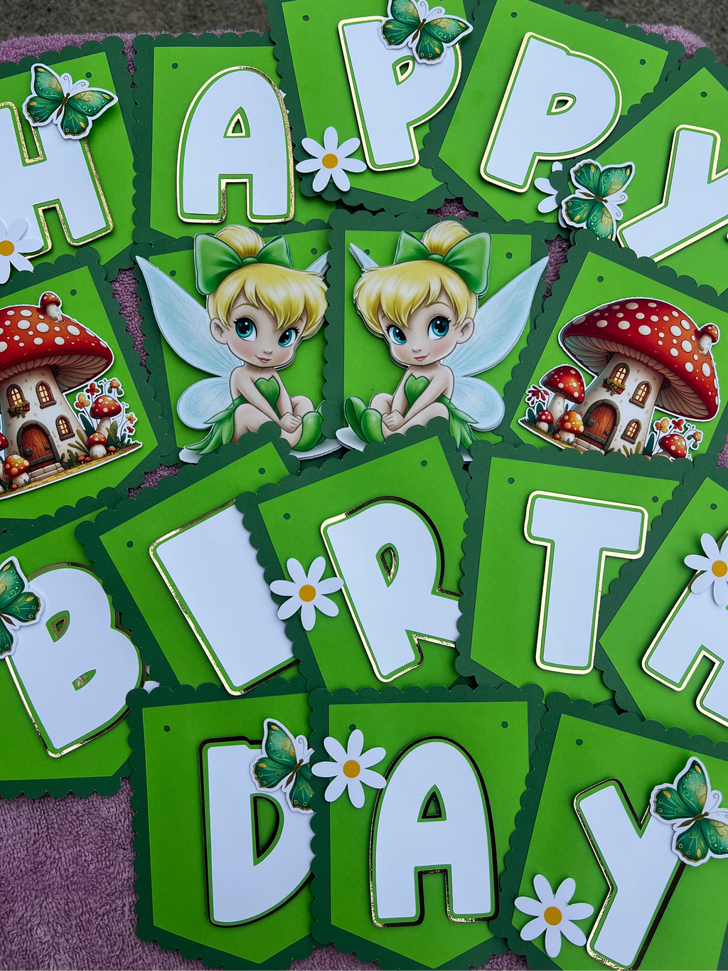 Tinker Birthday Banner