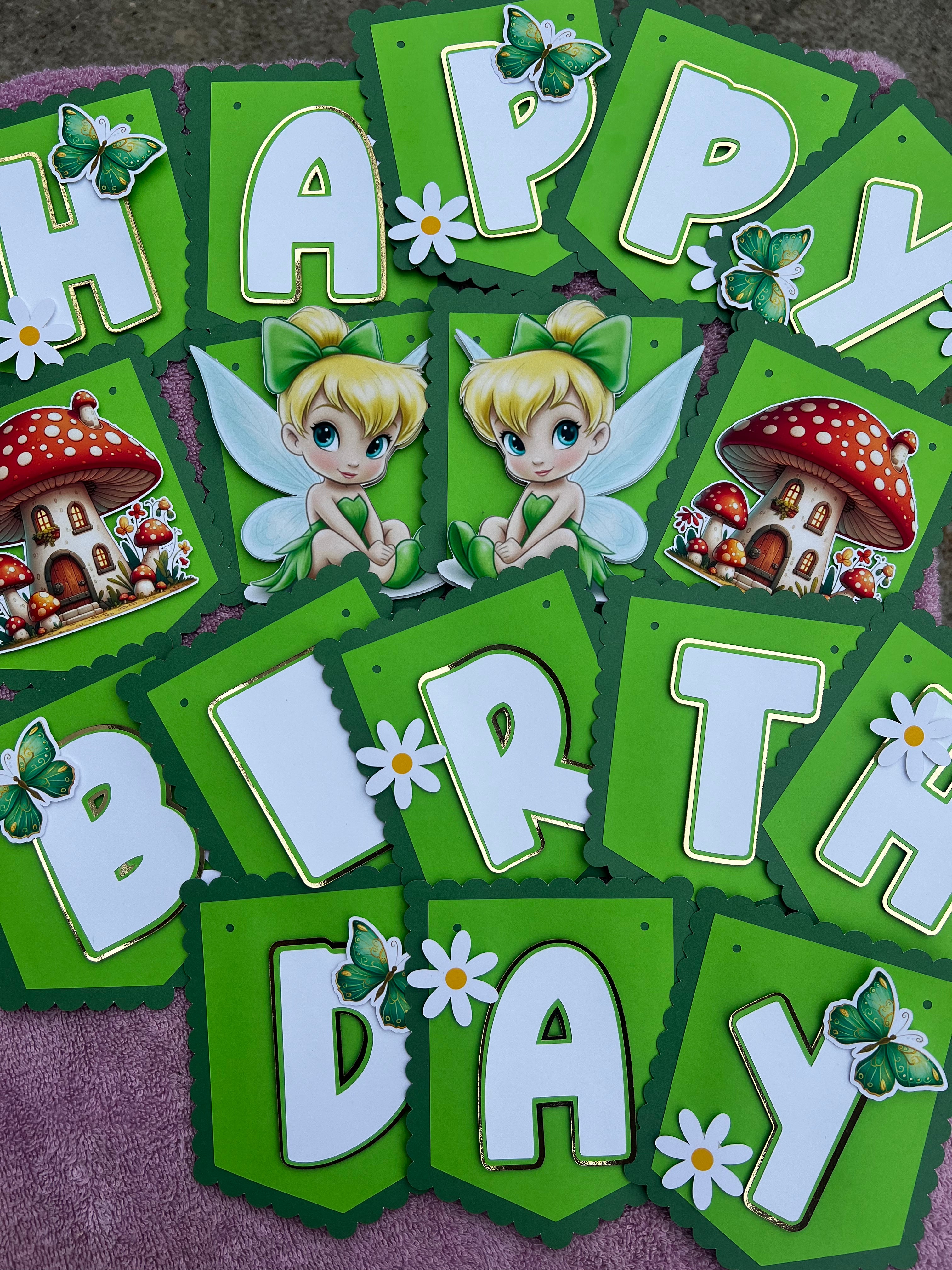 Tinker Birthday Banner