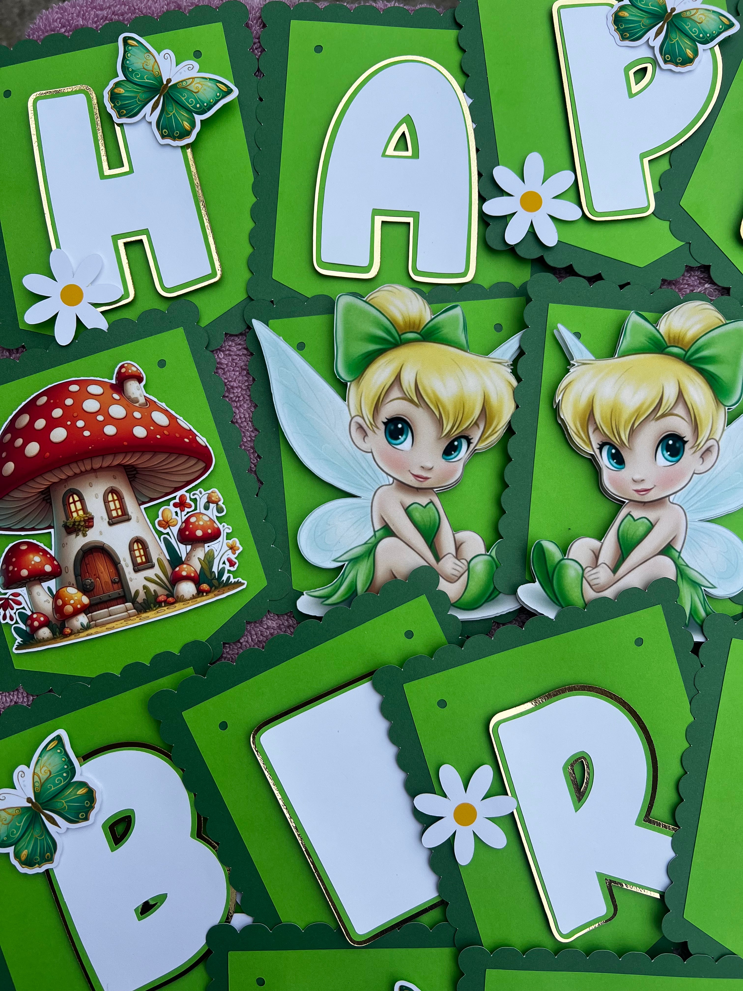 Tinker Birthday Banner