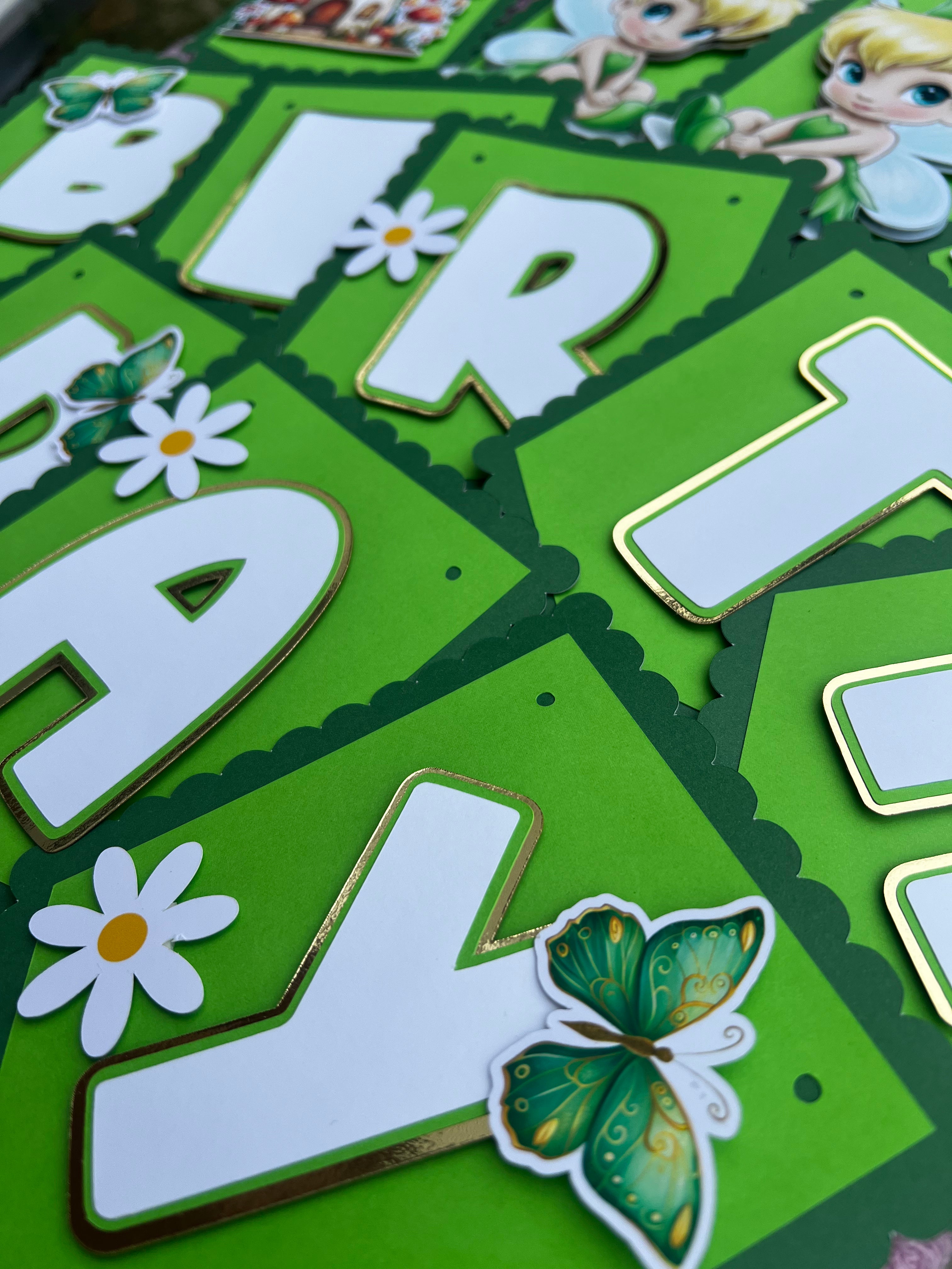 Tinker Birthday Banner
